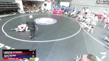 120 lbs Placement Matches (16 Team) - Leighton Gutierrez, NAWA-GR vs Elias Golder, REWA-GR