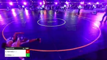 113 lbs Consi Of 8 #2 - Connor Kennedy, Black Fox Wr Ac vs Dempsey Gibbs, Cool Sunshine Wrestling