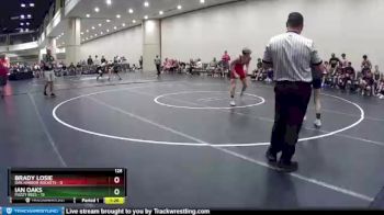 126 lbs Round 4 (8 Team) - Brady Losie, Oak Harbor Rockets vs Ian Oaks, Fuzzy Bees
