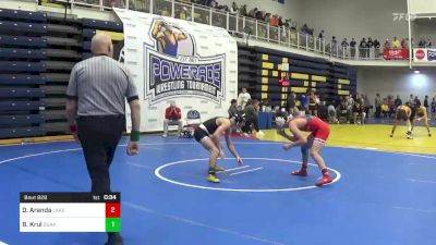 127 lbs Consy 4 - Daniel Aranda, Lake Highland Prep-FL vs Brandon Krul, Quaker Valley