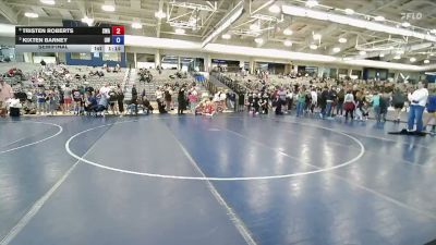 144 lbs Semifinal - Tristen Roberts, Sanderson Wrestling Academy vs Kixten Barney, Uintah Wrestling
