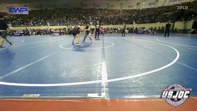 130 lbs Round Of 16 - Tess Wright, Weatherford Youth Wrestling vs Scarlett Yeager, Maize WC