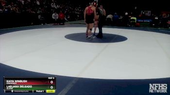 125 lbs Champ. Round 1 - Kaiya Winbush, Eaglecrest vs Laeliana Delgado, Olathe