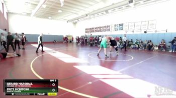 285 lbs Champ. Round 2 - Gerard Marshall, College Of The Redwoods vs Fritz McIntosh, Shasta College