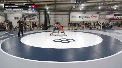 55 kg Cons. Semis - Ray Ray Harris, Tiger Wrestling Club vs Davian Guanajuato, Southern Illinois Regional Training Center