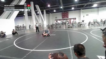 144 lbs Consi Of 4 - Zelin Kamanu, Unattached vs Nathan Perez, Team Thunder