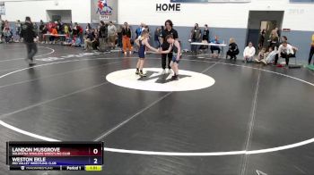 74 lbs Semifinal - Weston Ekle, Mid Valley Wrestling Club vs Landon Musgrove, Soldotna Whalers Wrestling Club