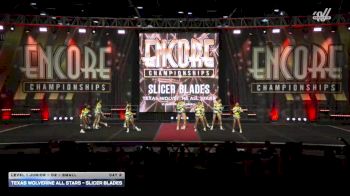 Texas Wolverine All Stars - Slicer Blades [2025 L1 Junior - D2 - Small Day 2] 2025 Encore Grand Nationals