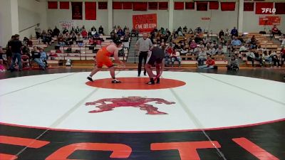 215 lbs Round 4 (6 Team) - Rhistyn VanDonge, Onaga HS vs Xavier Brathcer, Wathena-Riverside HS