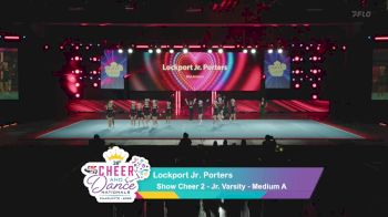 Lockport Jr. Porters [2025 Show Cheer 2 - Jr. Varsity - Medium A] 2025 Pop Warner National Cheer & Dance Championship