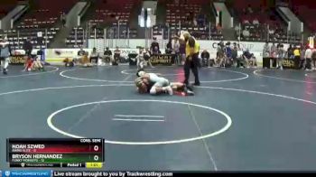 125 lbs Semis & 1st Wrestleback (8 Team) - Noah Szwed, Rhino Elite vs Bryson Hernandez, Funky Monkeys