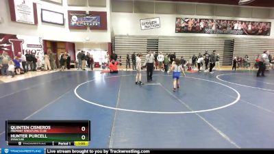 75+ Semifinal - Quinten Cisneros, Fremont Wrestling Club vs Hunter Purcell, SYRACUSE