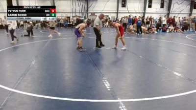 Silver 141 lbs Cons. Semi - Aaron Boone, Loras vs Peyton Parn, St. Cloud State