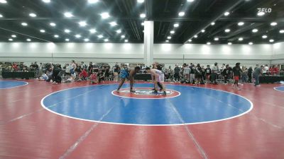 285 lbs Cons. Sub-quarters - Christopher Locklear, Pembroke RTC vs Tyler Williams, Warmup Gang Wrestling Club