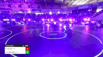 106 lbs Consolation - Aaron Garcia, Pomona Elite vs Christopher Vallejos-Meredith, Northside Wrestling