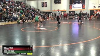 110 lbs Cons. Round 2 - Erin Arnold, Cedar Rapids Kennedy vs Bella Mills, Columbus