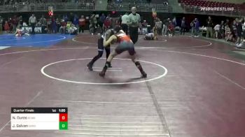 89 lbs Quarterfinal - Noah Duros, Nebraska Wrestling Academy vs Jovani Galvan, Grandview