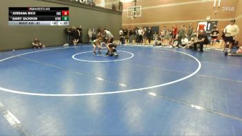 81 lbs Round 5 - Jordana Rico, Grizzly Wrestling Club vs Daisy Jackson, Grangeville Youth Wrestling Club