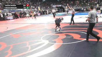 Cons. Round 2 - Oscar Kriegler, Papillion-LaVista South vs Mason Bruber, Omaha Westside