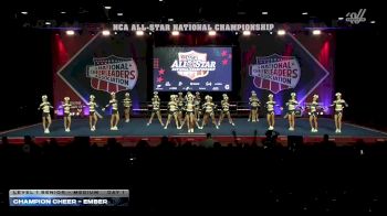 Champion Cheer - Ember [2026 L1 Senior - Medium Day 1] 2026 NCA All-Star National Championship