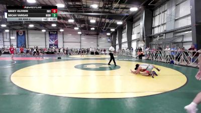 106 lbs Rr Rnd 2 - Mikey Olivieri, Raider Wrestling Club vs Micah Vargas, Midwest RTC