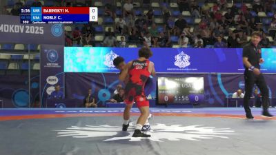 55 kg Qualif. - Nazarii Babinskyi, Ukraine vs Caleb Noble, United States