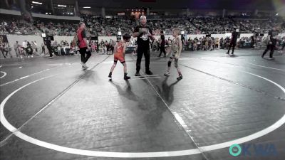 58 lbs Consi Of 16 #2 - Dylan Lockwood, Heat vs Lynx Lehman, Lexington Wrestling Club