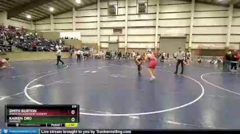 215 lbs Cons. Round 2 - Smith Burton, American Leadership Academy vs Kairen Oro, Granger