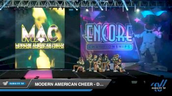 Modern American Cheer - Diamond Ice [2019 Junior - D2 - Small - A 2 Day 1] 2019 Encore Championships Houston D1 D2
