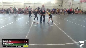 68 lbs Round 3 (8 Team) - Chase Gilbert, U2 Upstate Uprising vs Elijah Hill, 84 Athletes