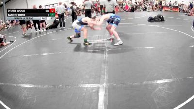 138 lbs Semis (4 Team) - Tanner Hunt, Cartel vs Drake Wood, MF Army