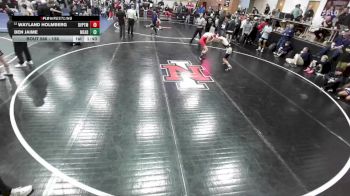 138 lbs Cons. Round 4 - Ben Jaime, Mead vs Wayland Holmberg, Davenport