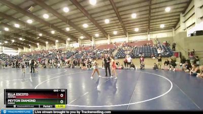 125 lbs Cons. Semi - Ella Escoto, Nevada vs Peyton Diamond, Hawaii