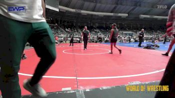 110 lbs 5th Place - Zaina Albadri, Greater Heights Wrestling vs Paezlie Kerr, F-5 Grappling