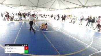 74 lbs Rr Rnd 1 - Collin Brasfield, Bear WC vs Sebastian Huizar, SoCal Grappling