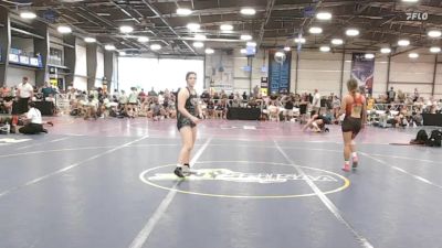 126 lbs Rr Rnd 2 - Olivia Lemus, Indiana Outlaws Purple vs Temperance Lowe, Become The Bull