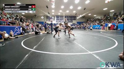 76-80 lbs Rr Rnd 3 - Rocky Witcosky, Team Nomad vs Abram McCarthy, Husky Wrestling Club