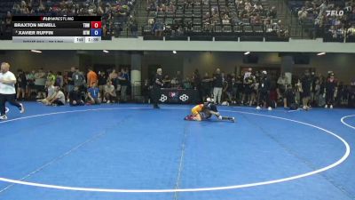 75 lbs Cons. Semis - Braxton Newell, The Best Wrestler vs Xavier Ruffin, Ruffin Trained Wrestling