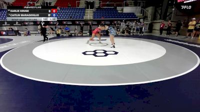 125 lbs Cons. Rd Of 16 - Karlie Kruse, IA vs Caitlin Maragioglio, NY