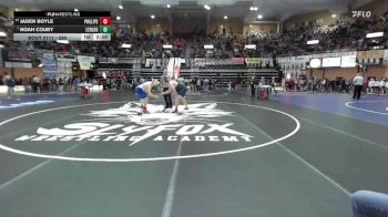 285 lbs Champ. Round 1 - Noah Couey, Leon-Bluestem Hs vs Jaden Boyle, Phillipsburg Hs