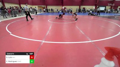 120 lbs Consi Of 4 - Sean Lyle, Doughboy vs Cesar Rodriguez, Dirty Den Wrestling Club