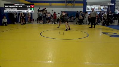 170 lbs Semifinal - Bryce Householder, Seymour vs Preston Jaros, Lake Catholic W.C.