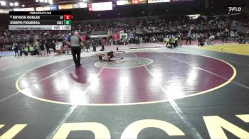 113 lbs Champ. Round 1 - Joseph Figueroa, Central Catholic vs Bryson Robles, South Fremont