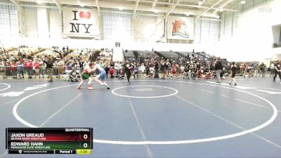 Quarterfinal - Edward Hahn, Mongoose Elite Wrestling vs Jaxon Greaud, Beaver River Wrestling