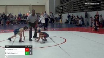 57 lbs Prelims - Cam Johnson, NC WAY ES vs Diesel Hutchison, GA Justice Escape ES