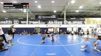 82 lbs Rr Rnd 1 - Mason Dunn, Apache - K6 vs Michael Layton, Clearview - K6