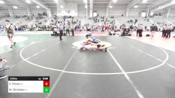 220 lbs Consolation - Eddie Flores, NC vs Mason Christian, MT