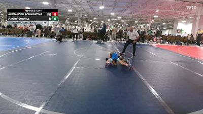 52 lbs Round 1 (6 Team) - Alexander Schwarting, Pride WC vs Johan Randall, Brawler Elite