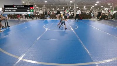 48 lbs Round 2 (6 Team) - Taige Barasso, Steller Trained Fett vs Zeke Fellona, Pride WC