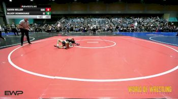 73 lbs Consi Of 16 #2 - Gavin Miller, Rancho Bernardo Wrestling Club (RBWC) vs Elliot Dominguez, Nevada Elite